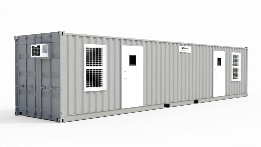 Container With Office