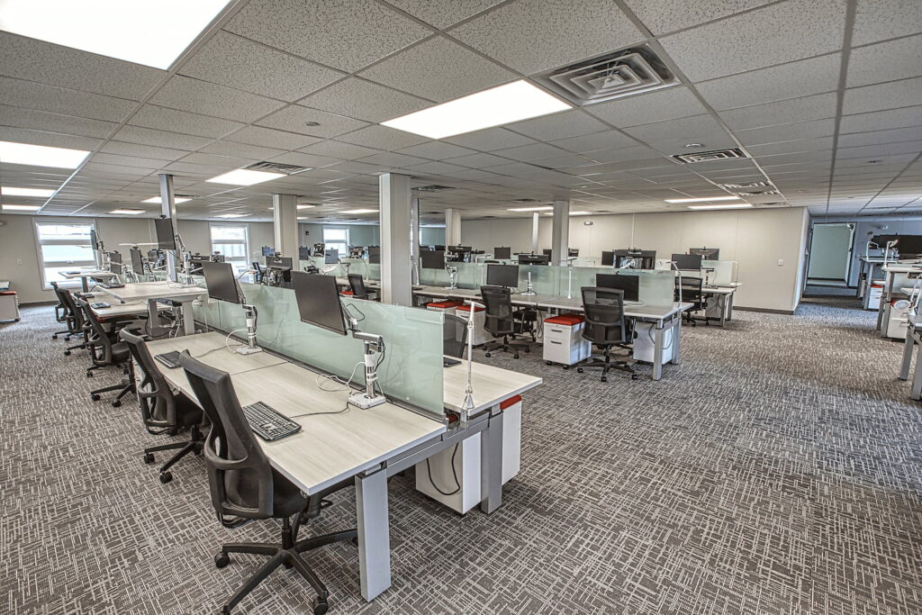 Biotech Two-Story Modular Office Space | Triumph Modular