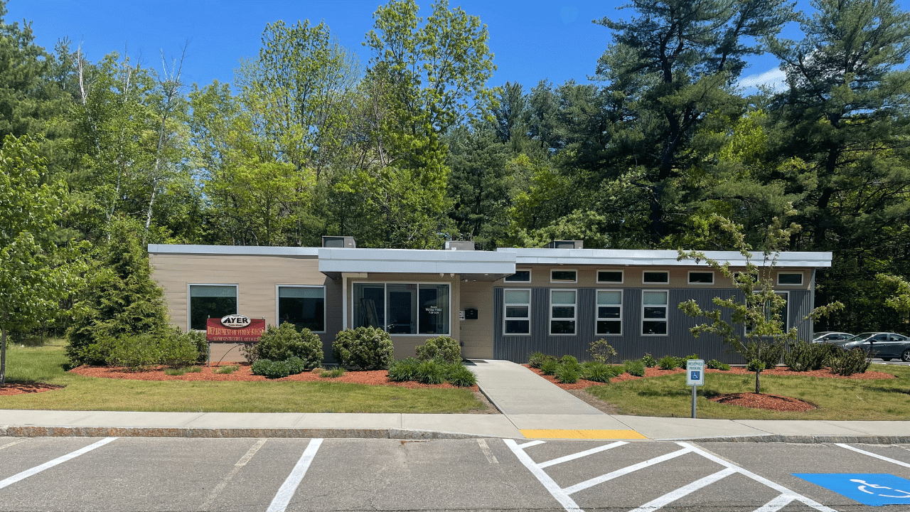 Ayer DPW Front Entrance