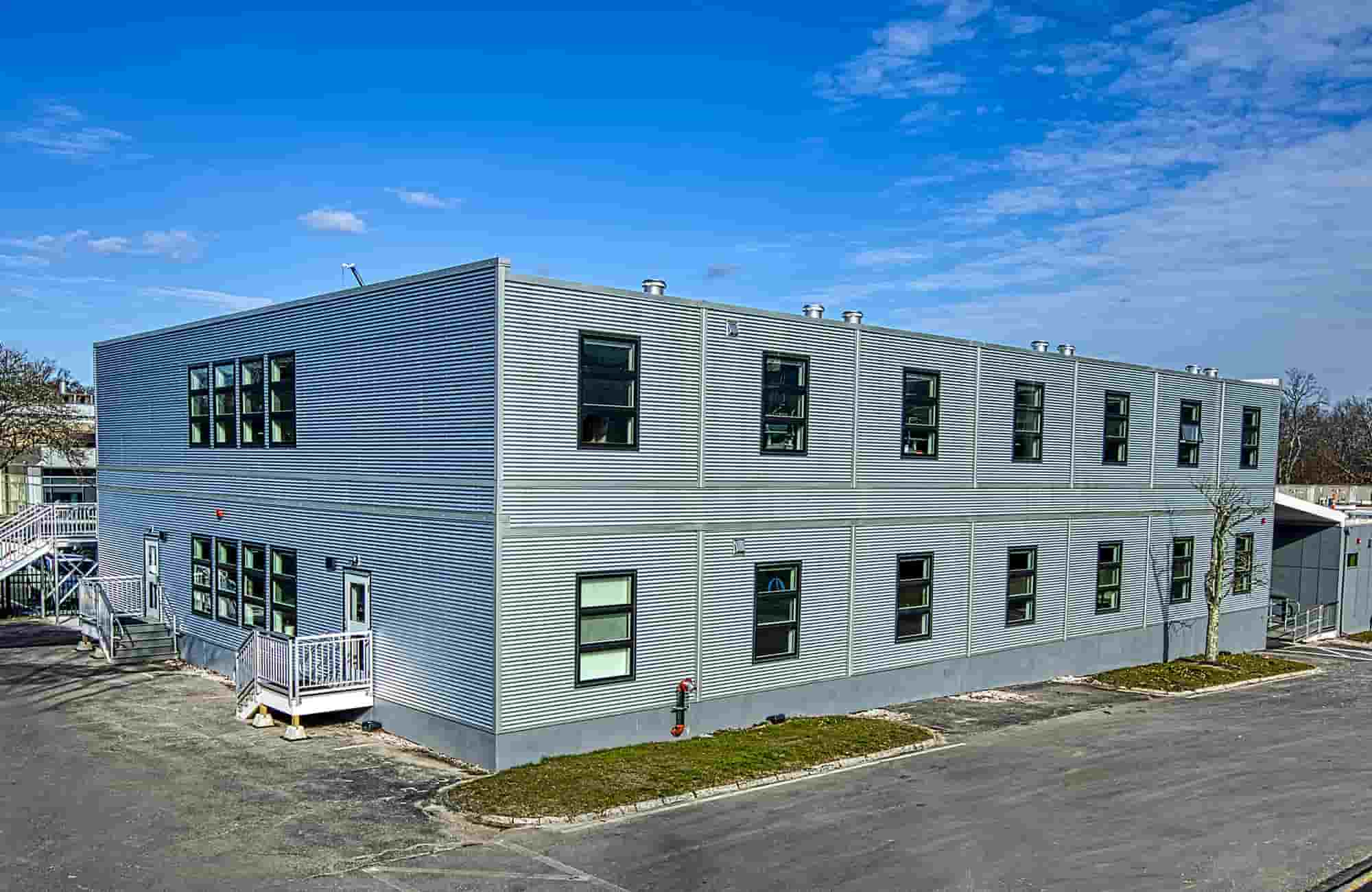 Confidential MA Biotech modular building