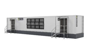 Premium 12'x60' Mobile Office with Galvalume Siding